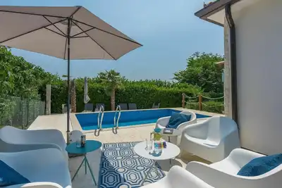 Image de Maison de vacances privée avec Wifi, climatisation, piscine privée, Tv, terrasse, parking
