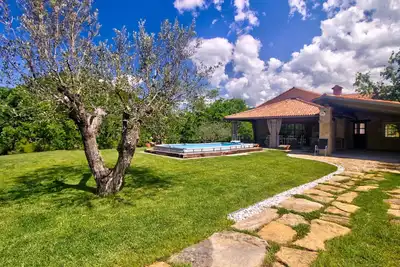 Image de Joli appartement avec climatisation, Wifi, piscine privée, Tv, terrasse, vue panoramique, parking