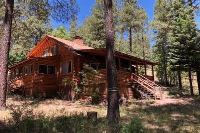 Image de 3 Br 2 Bath by Cabin, in the Pines and Aspens with Us forest access