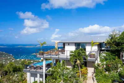 Image de 25% off Oct dates. St. John Great House has the island's most spectacular view.