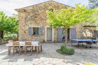 Image de Merveilleuse maison de vacances privée avec piscine privée, Wifi, Tv et animaux admis