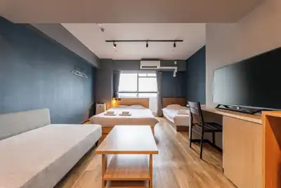 Image de Apartment Type A double bed x 1 single bed x 1  - 3a / Osaka Ōsaka