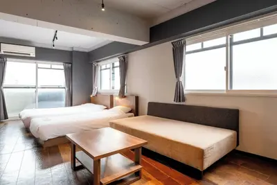 Image de Apartment Type B Double bed x 1 Single bed x 1  - 3b / Osaka Ōsaka