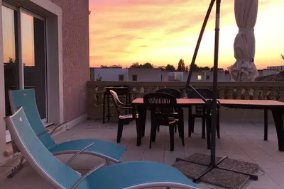 Image de Superbe appartement confort à 150 m de la plage, 8 pers