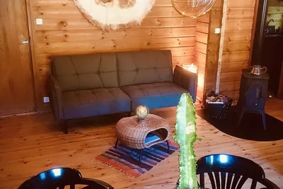 Image de 🌵chalet le cactus sauna extérieur et terrain de pétanque privatif inclus