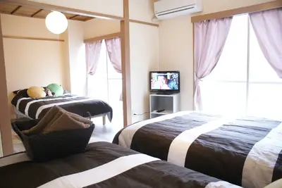 Image de 3DoubleBeds Maxp6ppl 5mintoStations - Soleil Shinsaibashi / Osaka Ōsaka