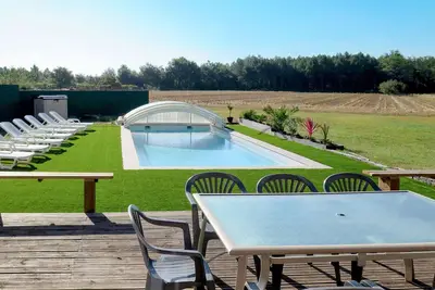 Image de Maison de vacances privée avec Wifi, climatisation, piscine privée, Tv, terrasse, parking
