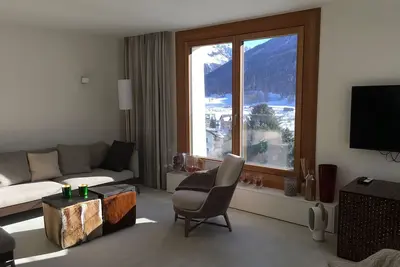 Image de Appartement de rêve lumineux, chic avec une vue imprenable sur la vallée de l'Inn et les montagnes