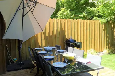 Image de Merveilleuse maison de vacances privée pour 8 personnes avec Wifi, climatisation, Tv et terrasse