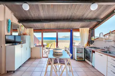 Image de Appartement mansardé accueillant \"Sul Mare a Santa Teresa\" avec Wi-Fi, vue sur la mer, terrasse