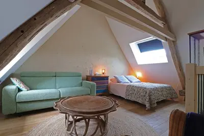 Image de La Dragonne : Gîte de charme au centre de Bellême avec jardin, calme et cosy