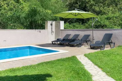 Image de Maison de vacances privée avec Wifi, climatisation, piscine privée, Tv, terrasse, animaux admis