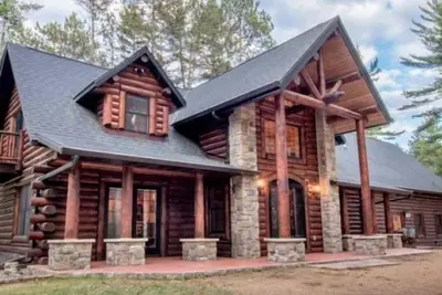 Image de Eagle Camp Lodge - Northwoods Log Home - On Willow Flowage