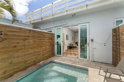 Suite 2 at Road 413 with private pool