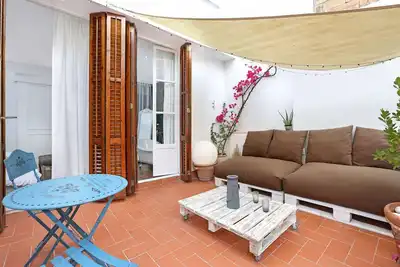 Wonderful duplex with terrace in Gracia