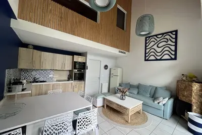 Image de Golf view house - 6/8 pers. - Ocean at 500m 2 bathrooms Res family 👍 ⛳️🏄‍♀️🚴‍♂️