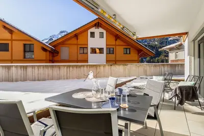 Image de Bel appartement pour 4 personnes avec Wifi, Tv, terrasse, vue panoramique et parking