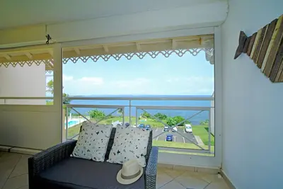 Image de Bel appt spacieux, 3ch, vue mer et accès piscine pour 7