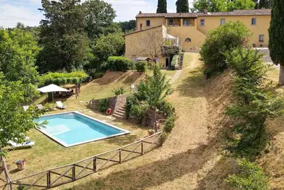 Image de Maison de vacances privée avec Wifi, piscine privée, climatisation, Tv, vue panoramique, parking