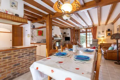 Image de Belle maison de vacances privée pour 4 personnes avec Wifi, Tv, terrasse et animaux admis
