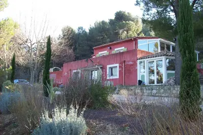 Image de Grand Mas Provencal avec piscine dans propriété près d'Aix en Provence