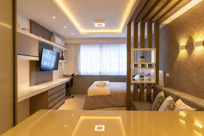 Image de ❤️⭐ Luxurious Batel Apt Opposite the Shop. Curitiba - Swimming pool, sauna and gym ✅