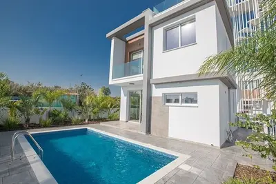 Image de Villa Apollo Provoles - Nouvelle et belle villa Kapparis de 3 chambres avec piscine privee
