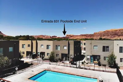 Image de Entrada at Moab 631 | Townies | Pool/Spa | Garage | Same Day Booking