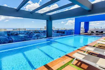 Image de Cozy 2bed & 2Baths - Pool Rooftop - Gym