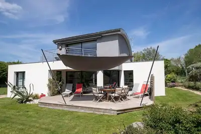 Image de Belle maison de vacances privée pour 6 personnes avec Wifi, Tv, terrasse et parking