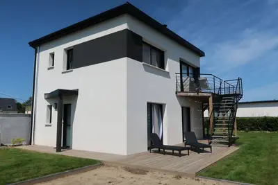 Image de Magnifique maison de vacances privée pour 6 personnes avec Wifi, Tv, terrasse et parking