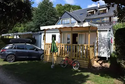 Image de Cottage Evasion terrasse couverte (en Option Chauffage/Clim, Tv) Nouveauté 2024 4 à 5 personnes - 4 pers. inclus dans le tarif