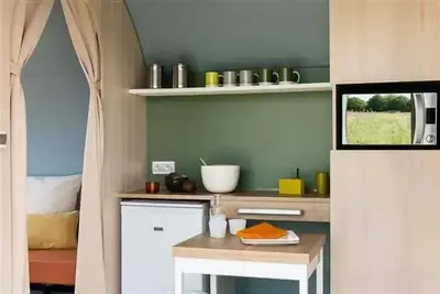 Image de Coco Sweet Lodge \" extra See \" (ohne sanitäre - überdachte Terrasse) 4 Personen