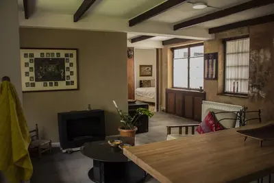 Image de Central heating + garden. American kitchen