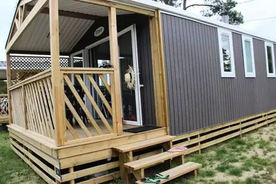 Image de Mobil-home Loggia Bay premium 24. 70 m² (2 chambres) 4 personnes