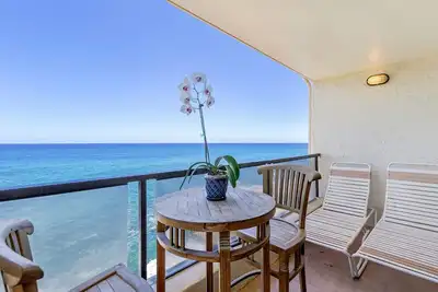 Image de Ac Oceanfront End-Corner Unit Nothing But Ocean And Turtles, B201