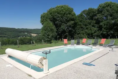 Image de Gîte 8 pers, avec piscine privée, en pleine nature