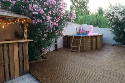Image de Duplex \"Les filles de la mer\" piscine privée clim