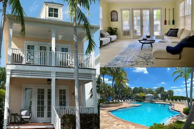 Image de Anglers Reef Islamorada  home with ocean views, private marina, beach & pool