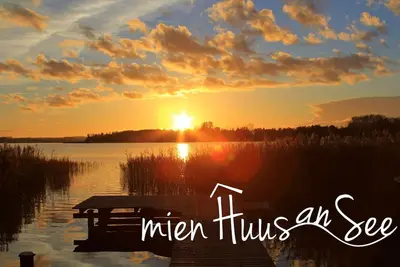 Image de Vacation home \"Mien Huus an See\" with lake access, jetty and bathing facilities