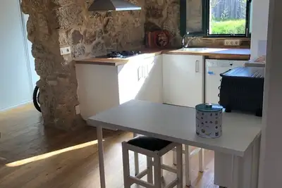 Image de Muiño. Small house near America beach