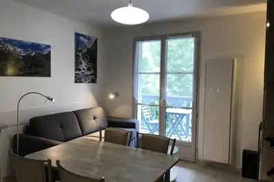 Image de T2 +alcove, récent 4/5 pers. Parking. Balcon. Wifi