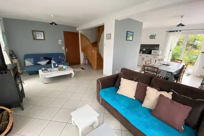 Image de Agréable maison à 500m de la plage de la Fresnaye, 3 chambres, 6 personnes