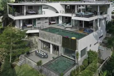 Image de 5br The Kamonchat, Sea View Villa - Staff + Gym + Transfer, 5min to Kamala Beach