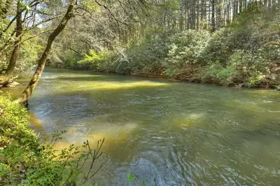 Image de Chimney Path on Fightingtown Creek | Log Cabin | Trout Fishing | Secluded