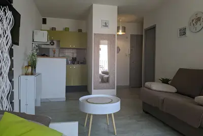 Image de Studio/loggia, vue bateaux/Wifi/Port à 100m/Cap d'Agde