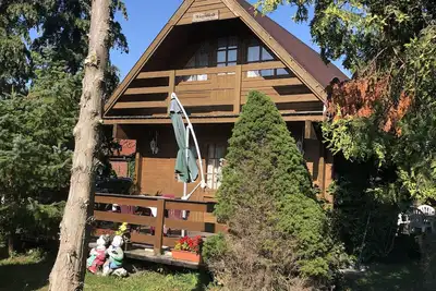 Image de Wooden vacation home in Wiek on RĂĽgen with feel-good property