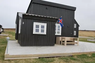 Image de Maison de vacances Snæfellsbær pour 1 - 3 personnes avec 2 chambres à coucher - Maison mitoyenne