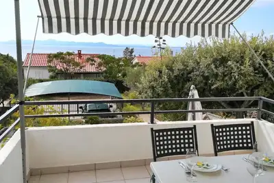 Image de Appartement de vacances Petrčane pour 1 - 4 personnes avec 2 chambres à coucher - Maison de vacances