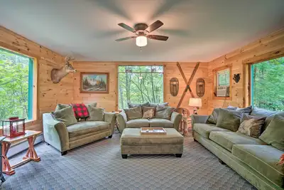 Image de Spacious Mtn Cabin on 7 Private Acres in Athol!